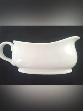 Threshold White Ceramic Gravy Boat